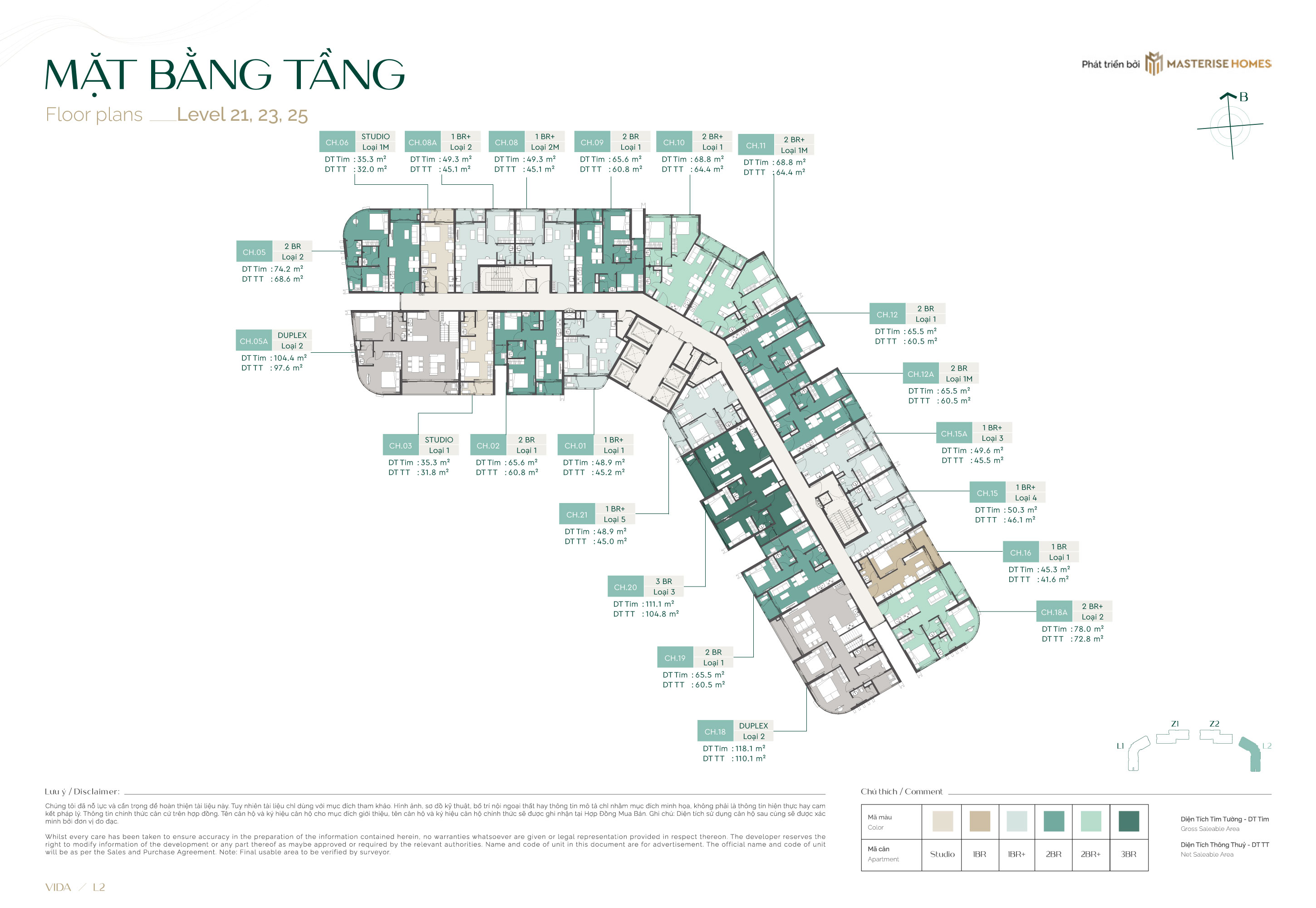 MB Tang Can Ho _Toa Vida L2_Tang 21 23 25