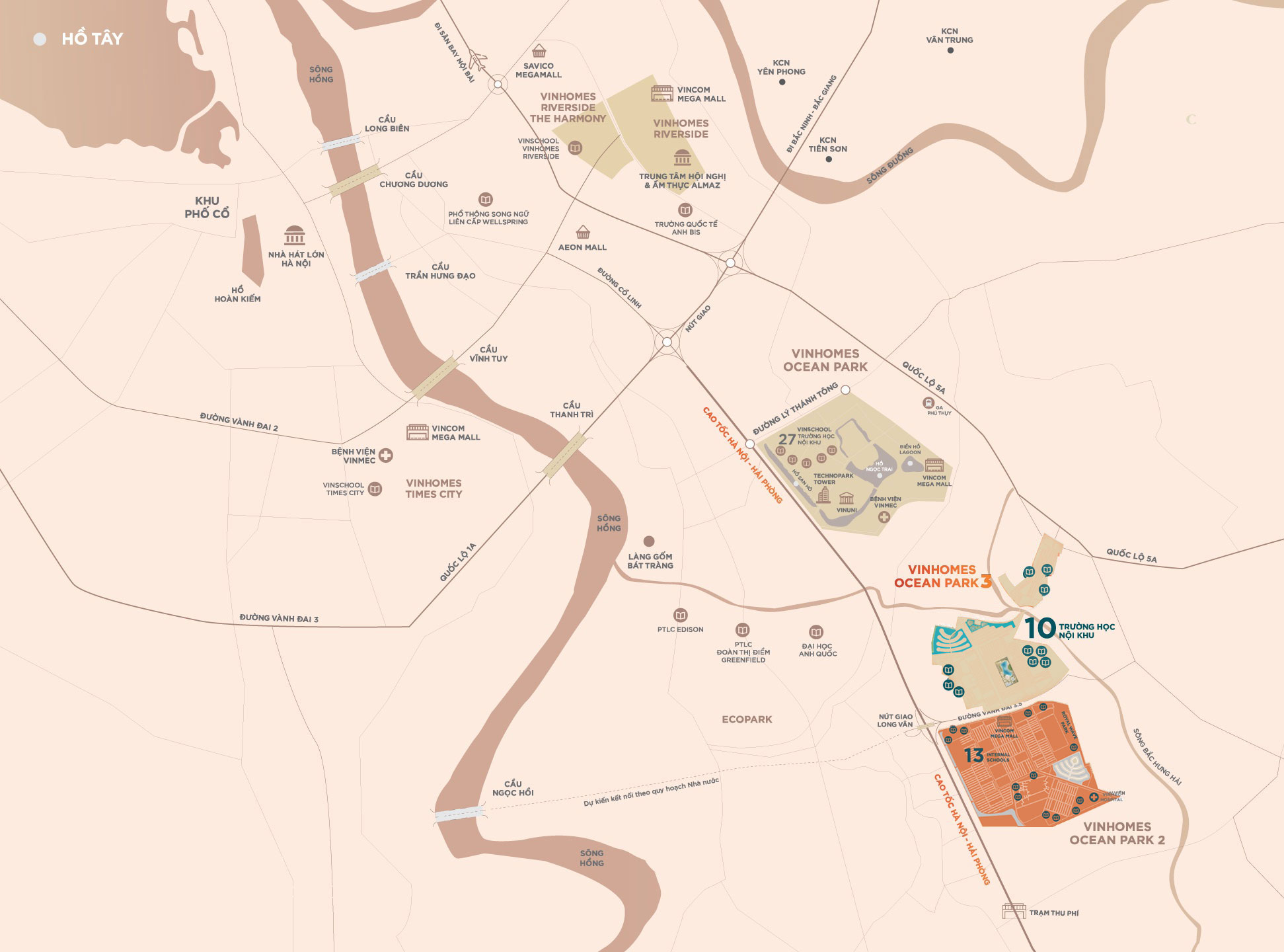 Vinhomes Ocean Park 2_map