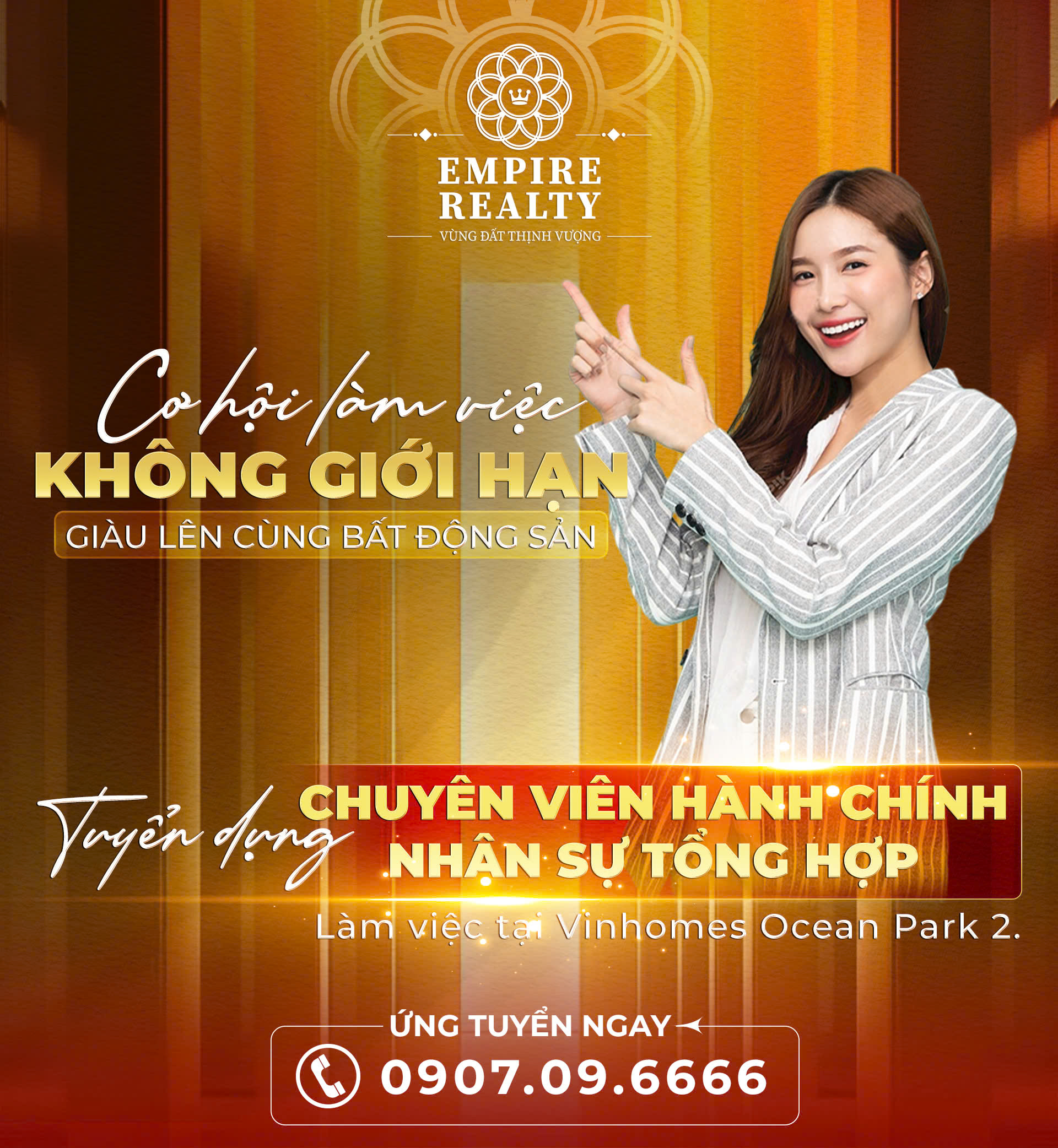 Tuyển HCNS Empire