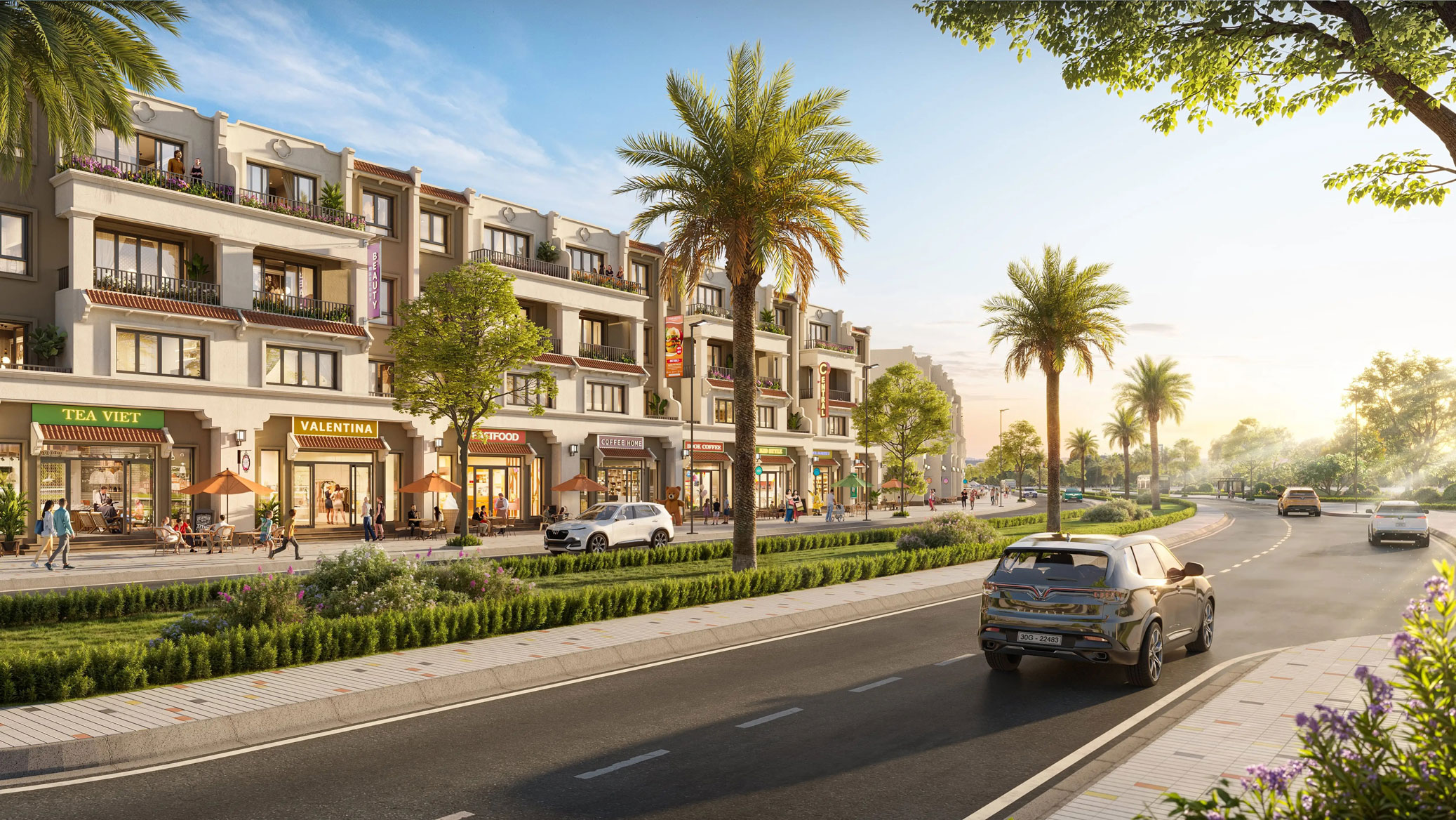 Shophouse Dong Duong_Vinhomes Wonder City