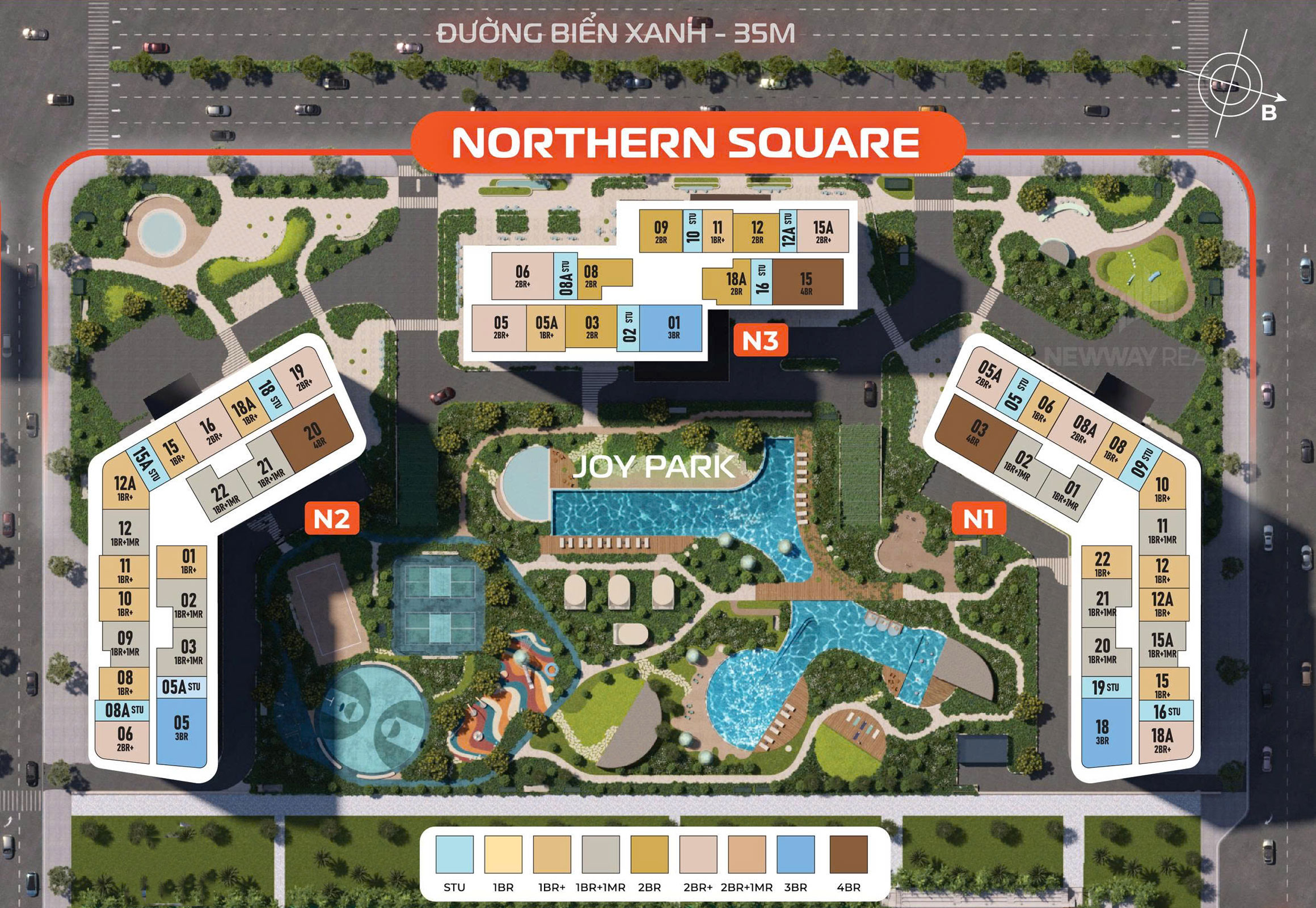 Tong Mat Bang Northern Square_Masteri Trinity Square