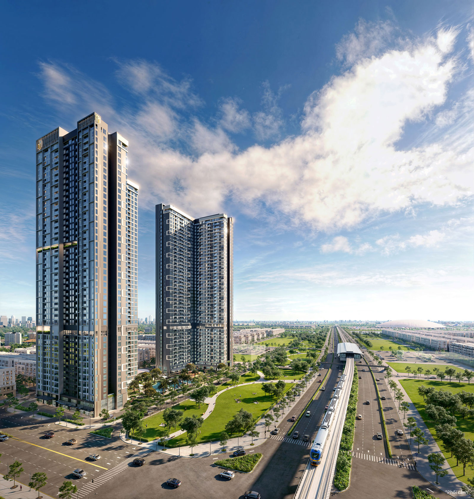 Masteri Grand Avenue_Phoi Canh Toa Nha