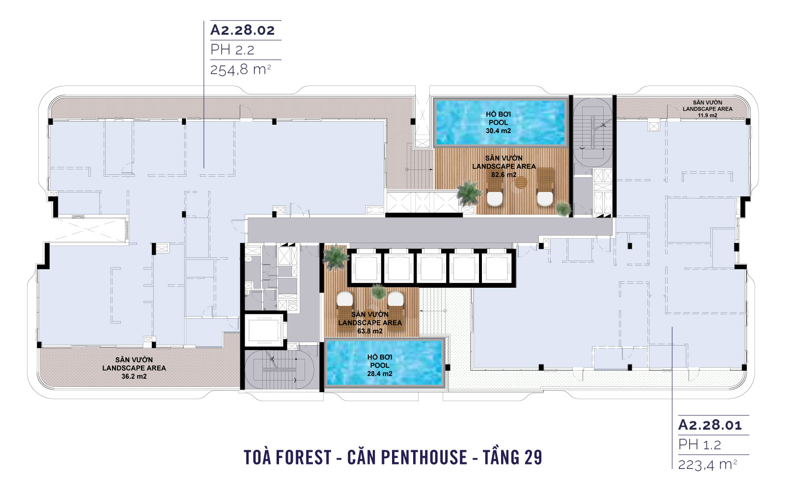 Mat Bang Tang 29 Thap A2_Forest_EATON PARK