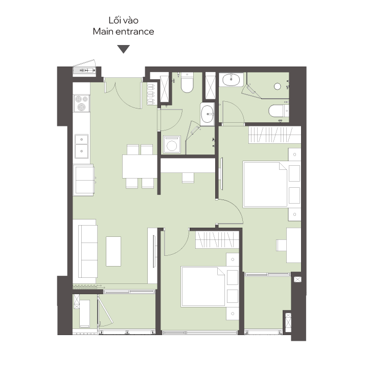 Layout 2PN+ Loai 3_palma 2_Lumiere Orient Pearl