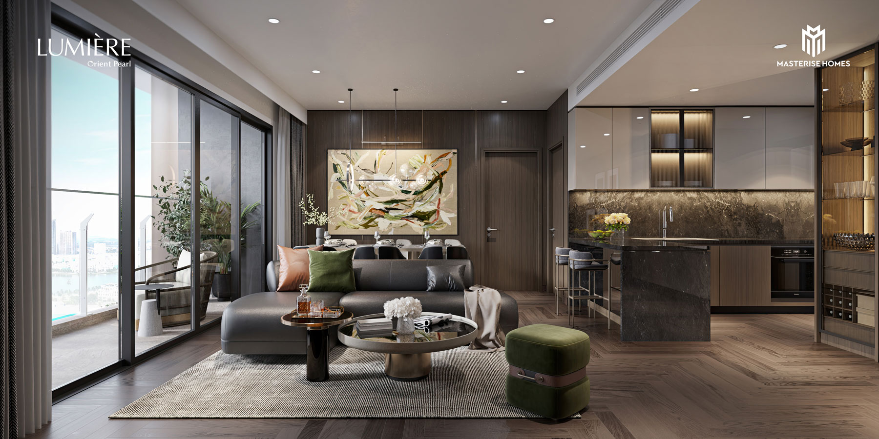 Lumiere Orient Pearl_Living Room