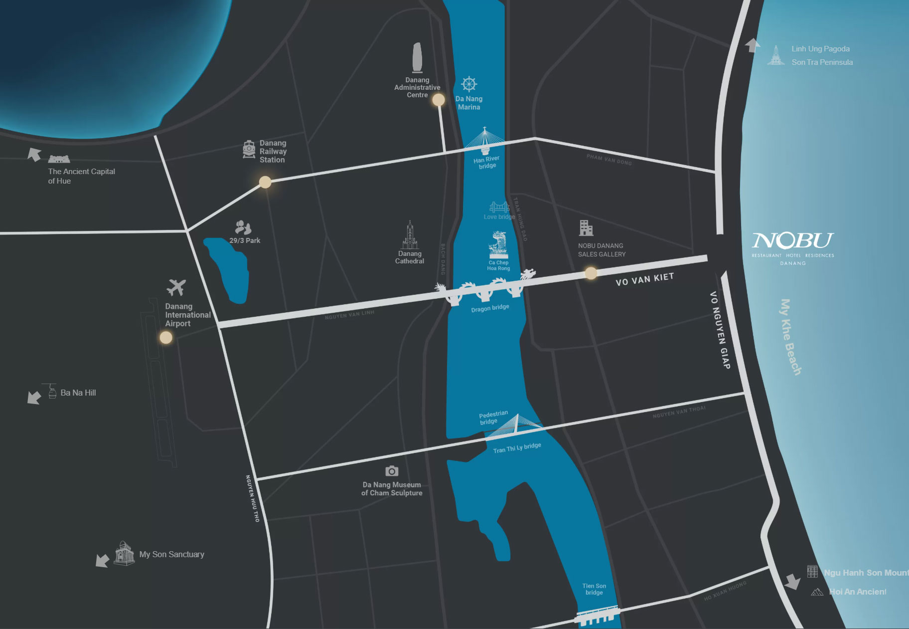 Vi Tri Nobu Residences DaNang_diem Tham Quan