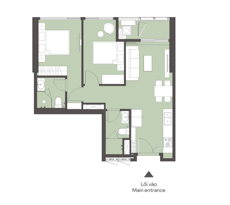 Layout 2PN Loai 1_palma 1_Lumiere Orient Pearl