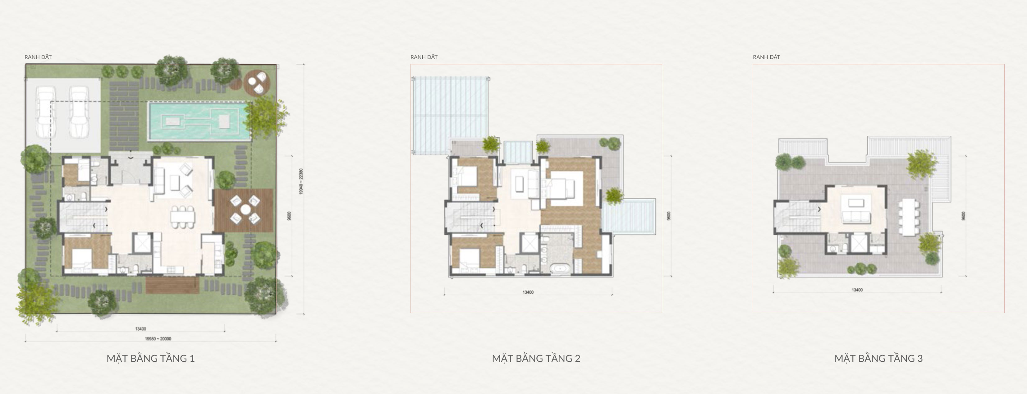 Biet Thu Elyse Island_Layout Park Villas GV1_Zone C