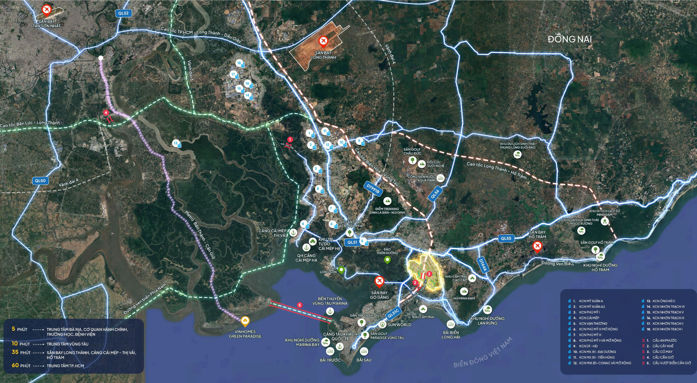 Gold Coast Vung Tau_Map