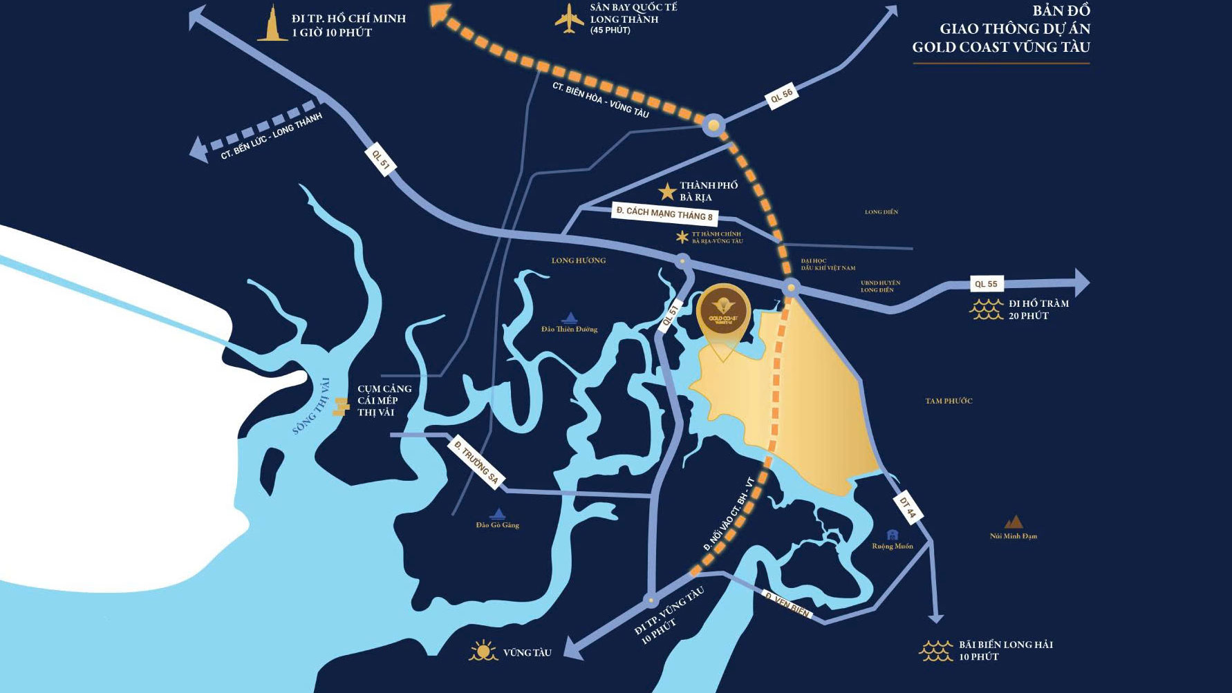 Vi Tri Du An Gold Coast Vung Tau